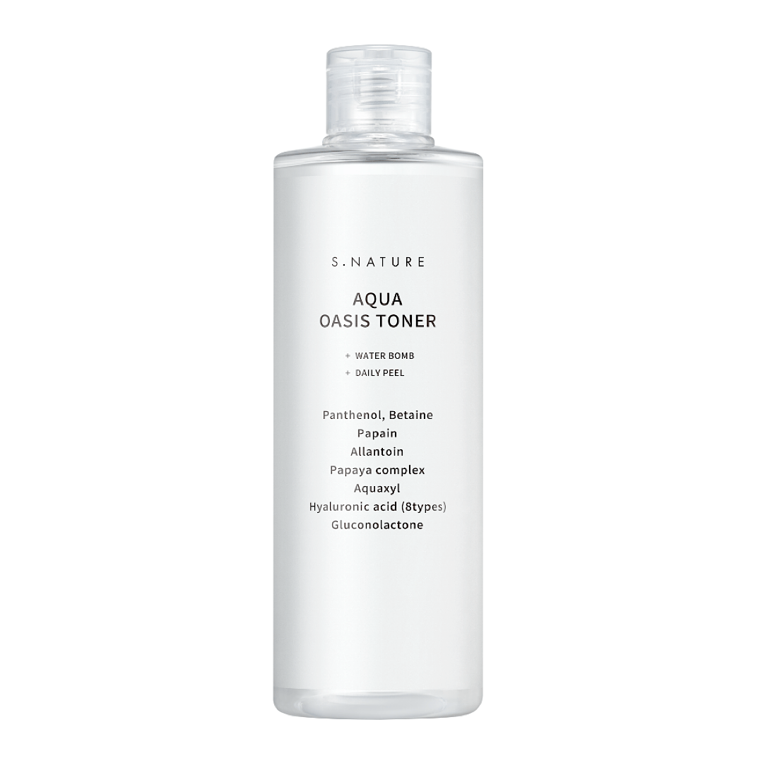 S.NATURE Aqua Oasis Toner 300ml | Skin2Seoul Toner