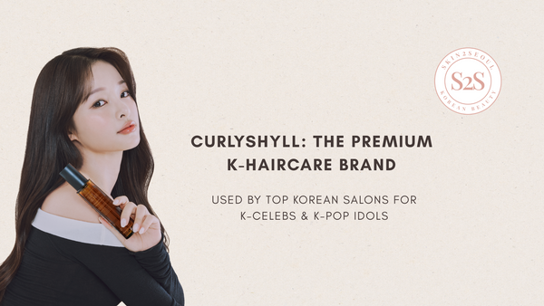 CURLYSHYLL premium Korean haircare products used by top salons, celebrities, and K-pop idols – luxury K-beauty haircare range for damaged hair, scalp health, and shine