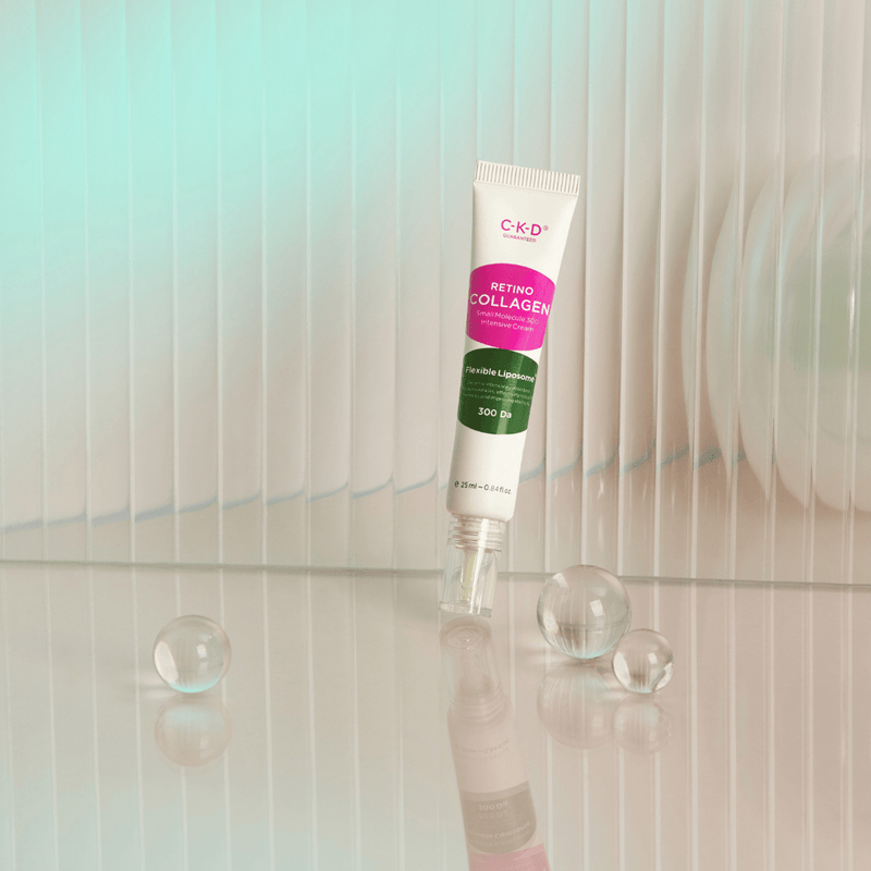 Korean Retinol Collagen Cream – CKD Small Molecule 300 Intensive Skincare for Fine Lines 25ml