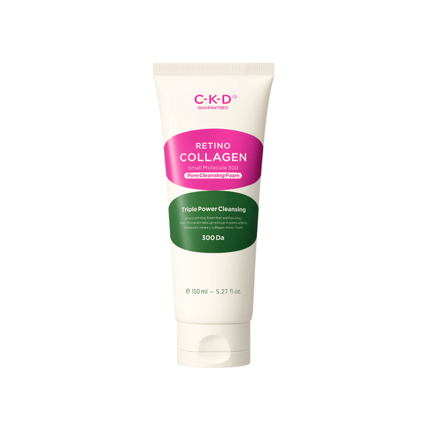 CKD Retino Collagen Pore Cleansing Foam 150ml – Korean Face Wash with Retinol and Collagen