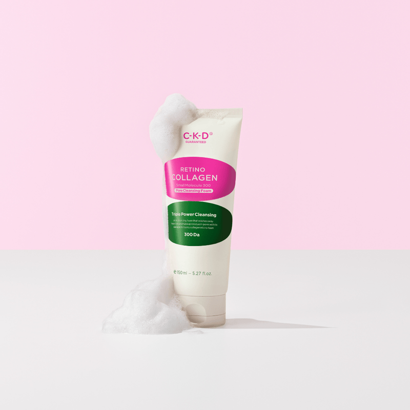 CKD Retino Collagen 300 Cleansing Foam – Gentle Daily Cleanser for Pore Care and Hydration 150ml