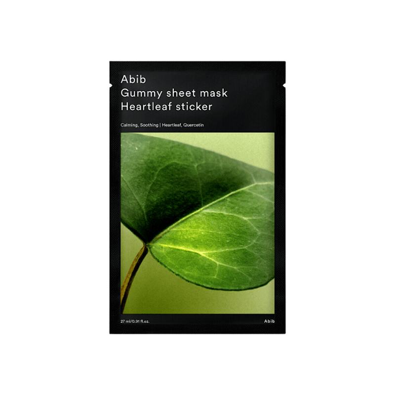 Abib Gummy Sheet Mask Heartleaf Sticker