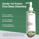 Anua Heartleaf Pore Control Cleansing Oil 200ml Korean oil cleanser for blackheads, pores and excess sebum