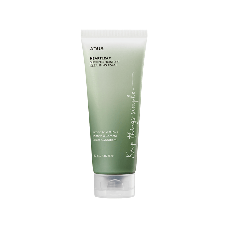 Anua Heartleaf Succinic Moisture Cleansing Foam