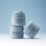 Arencia calming mochi cleanser with blue hyssop extract and mung bean powder