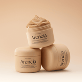 Korean skincare Arencia mochi balm cleanser with calming calendula and fermented rice water
