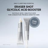 Arencia Eraser Shot Glycolic Acid Booster 30ml with Glycolic Acid and Salicylic Acid for clogged pores and uneven skin texture