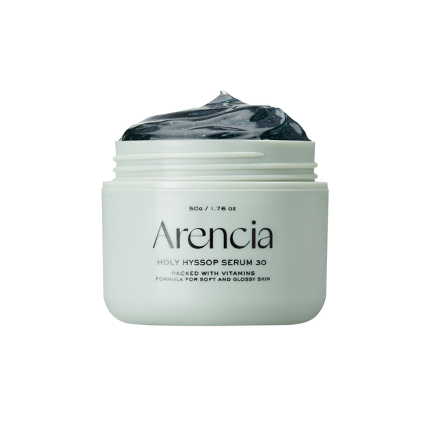 Arencia Holy Hyssop Serum 30 calming facial serum for sensitive skin 50g
