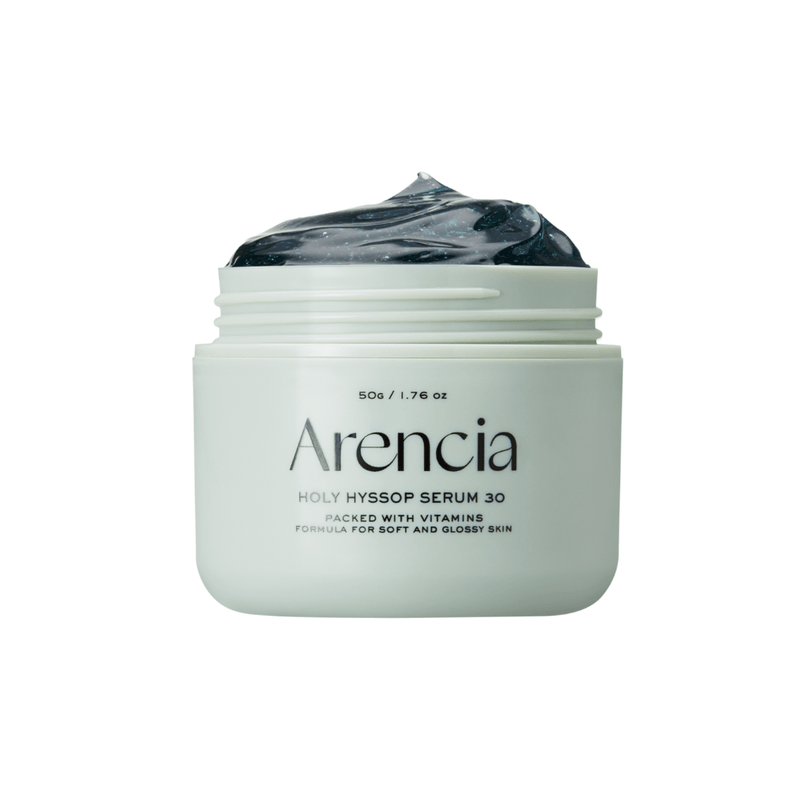 Arencia Holy Hyssop Serum 30 calming facial serum for sensitive skin 50g