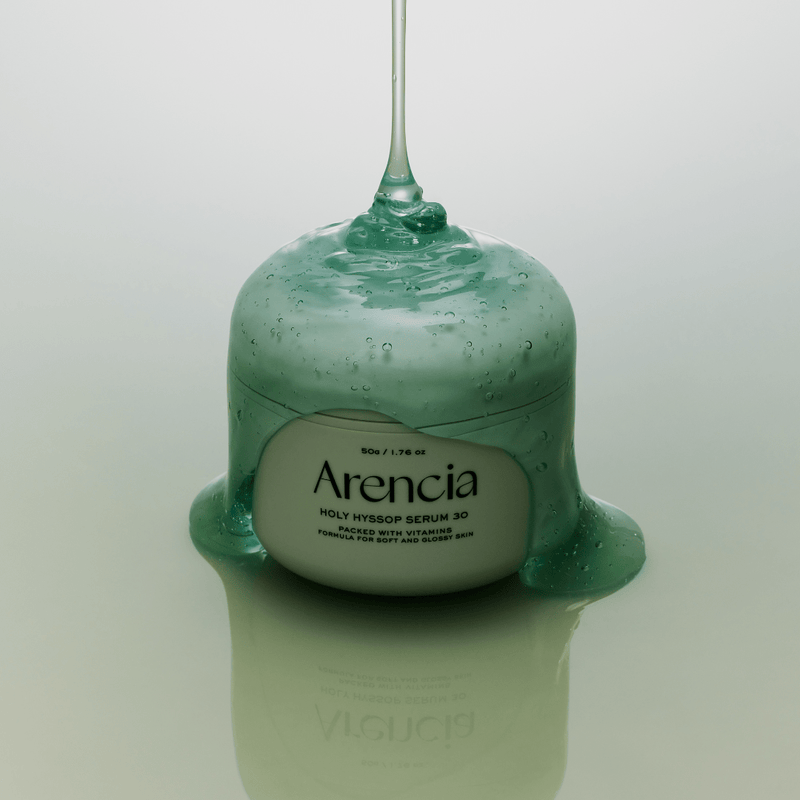 Lightweight antioxidant serum Arencia Holy Hyssop for acne-prone skin 50g