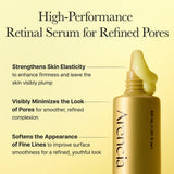 Arencia retinal cream with peptides and ceramides for firming skin