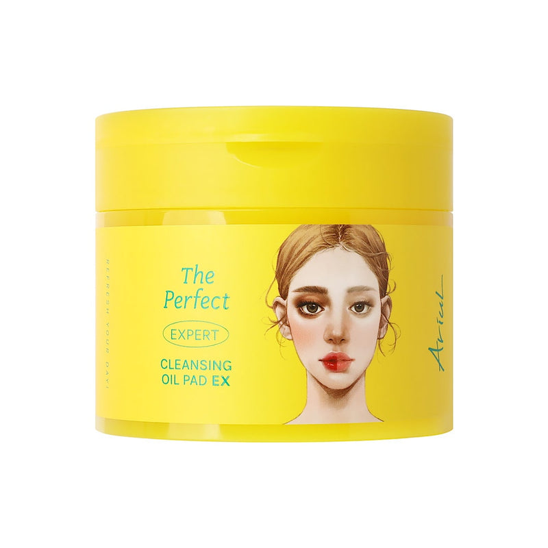 Ariul The Perfect Cleansing Oil Pad Ex, a K-beauty cleansing oil pad infused with nourishing ingredients for deep cleansing and makeup removal. Korean skincare solution ideal for dissolving impurities and hydrating skin.