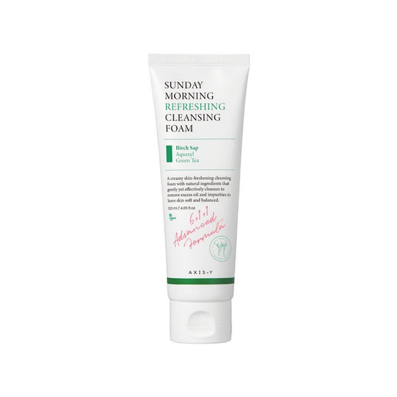 axis-y sunday morning refreshing cleansing foam 120ml
