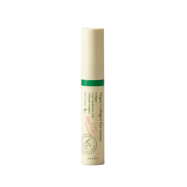 AXIS-Y Vegan Collagen Eye Serum 10ml anti-aging eye treatment for fine lines, puffiness and dark circles