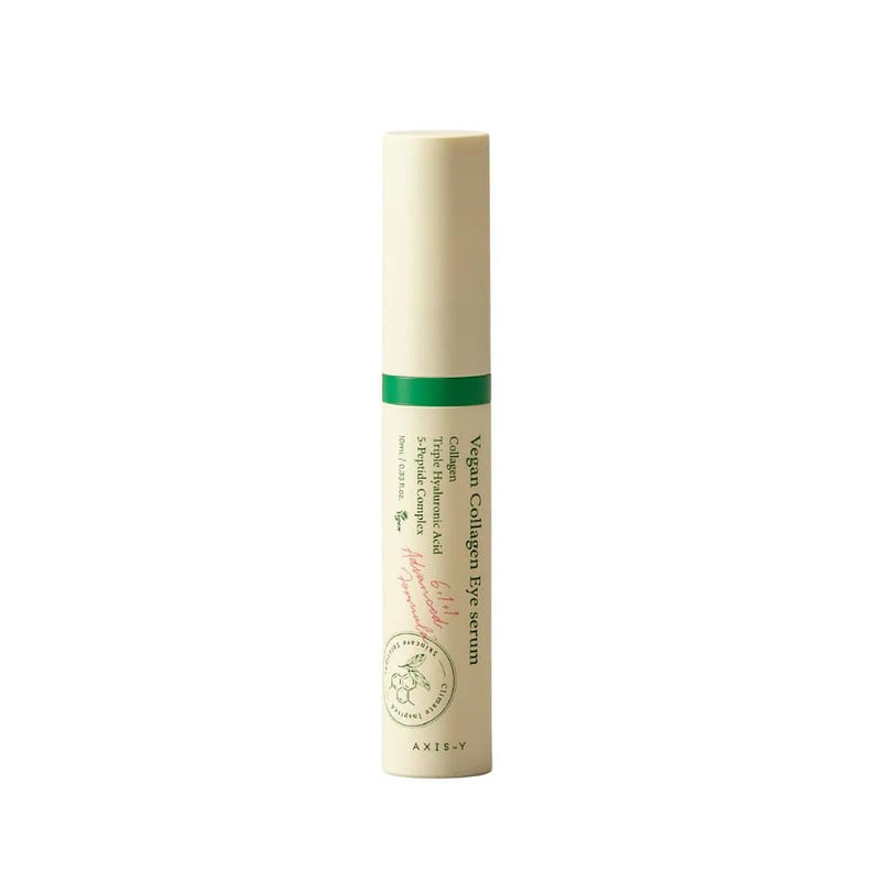 AXIS-Y Vegan Collagen Eye Serum 10ml anti-aging eye treatment for fine lines, puffiness and dark circles