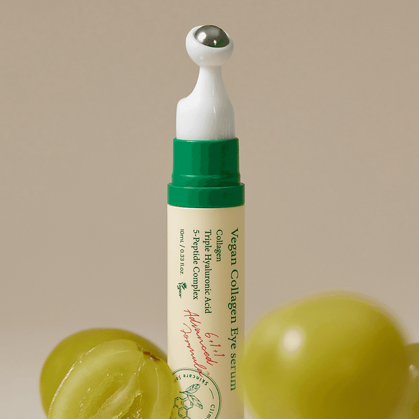 Hydrating AXIS-Y Vegan Collagen Eye Serum 10ml for firm, youthful under eyes and smoother skin