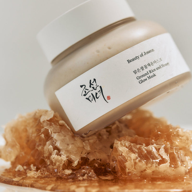 Nourishing 150ml rice and honey mask from Beauty Of Joseon, suitable for all skin types and boosting skin glow.