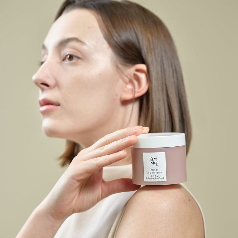 Beauty of Joseon pore-refining mask with red bean extract in 140ml packaging for oily and combination skin.