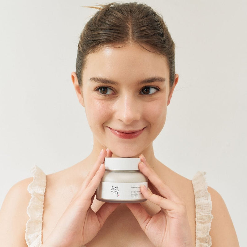 Beauty Of Joseon Ground Rice and Honey Glow Mask, ideal for brightening and gentle exfoliation.