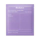 Biodance Rejuvenating Caviar PDRN Real Deep Mask Korean firming sheet mask with salmon PDRN