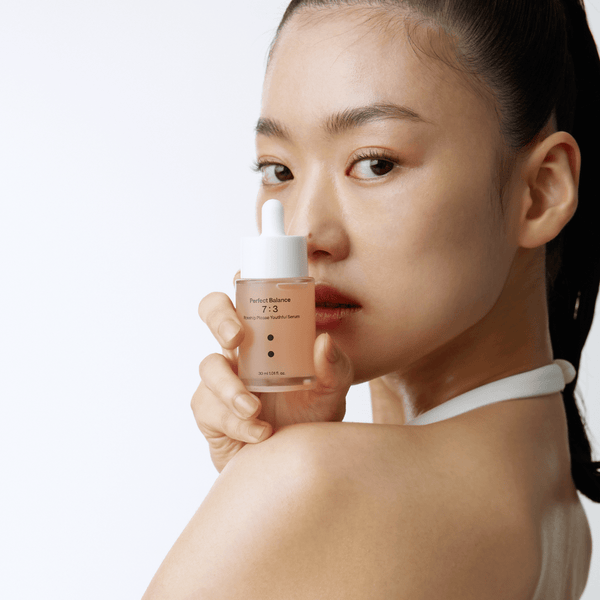 Lightweight B-LAB Rosehip Youthful Serum with niacinamide and adenosine to reduce fine lines and brighten skin