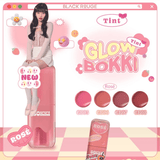Black Rouge Glow Bokki Tint Rosé glossy lip tint with luminous finish