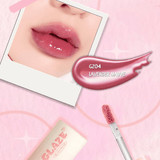 Black Rouge Chewy Lip Glaze GZ04 Lavender Mauve glossy lip gloss with cool-toned finish