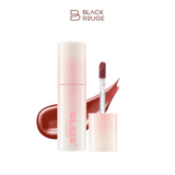 Black Rouge Chewy Lip Glaze GZ07 Cinnamon Latte Korean lip gloss in warm cinnamon brown shade