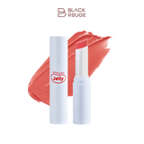 Black Rouge Ripplesh Jelly Balm J02 Peach Jelly hydrating lip balm in soft peach tint with glossy finish