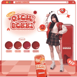 Black Rouge Glow Bokki Tint GB02 Burnt Tomato glossy lip tint with glass-like finish