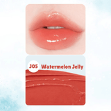 Black Rouge Ripplesh Jelly Balm J05 Watermelon Jelly vegan lip balm for dewy, naturally glossy lips