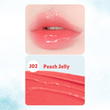 Black Rouge Ripplesh Jelly Balm J02 Peach Jelly vegan jelly lip balm for natural shine