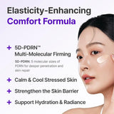 Korean PDRN cream with TECA and centella for skin renewal