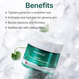 Korean tightening toner pads with TECA for elasticity and smoother skin