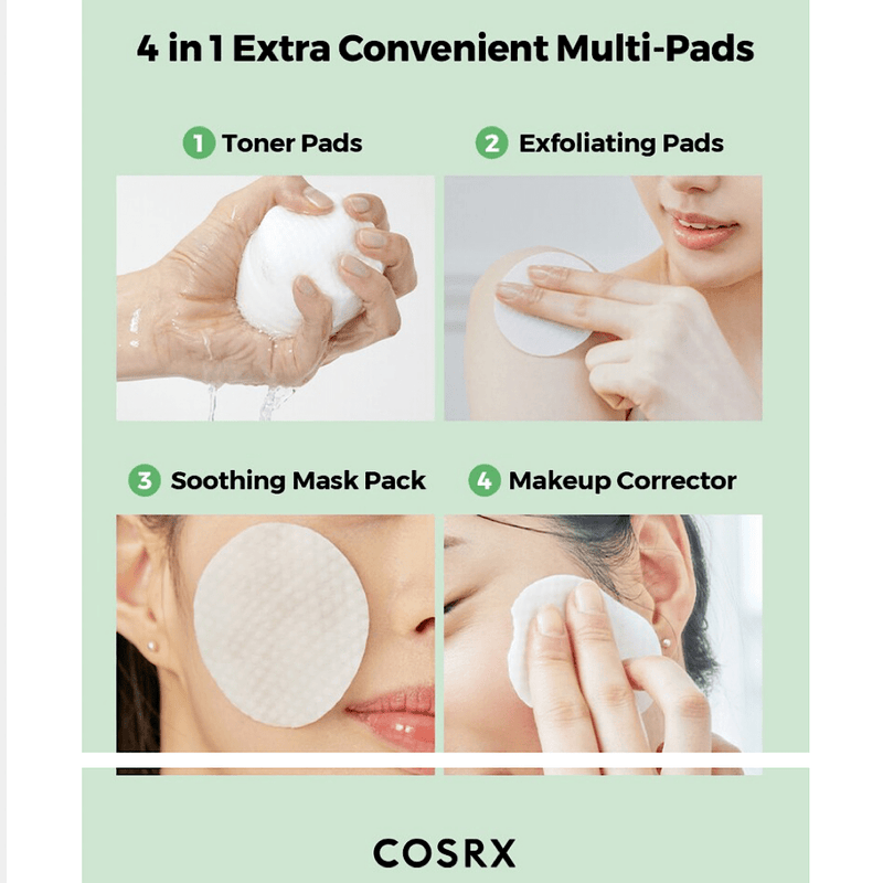 cosrx one step green hero calming pad ingredients 