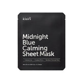 Dear Klairs Midnight Blue Calming Sheet Mask 25ml Korean face mask for sensitive, irritated and stressed skin