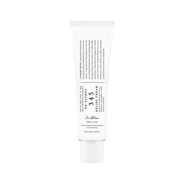 Dr. Althea 345 Relief Cream – Post-Acne Treatment Gel Cream with Niacinamide and Panthenol for Soothing and Hydrating Skin.