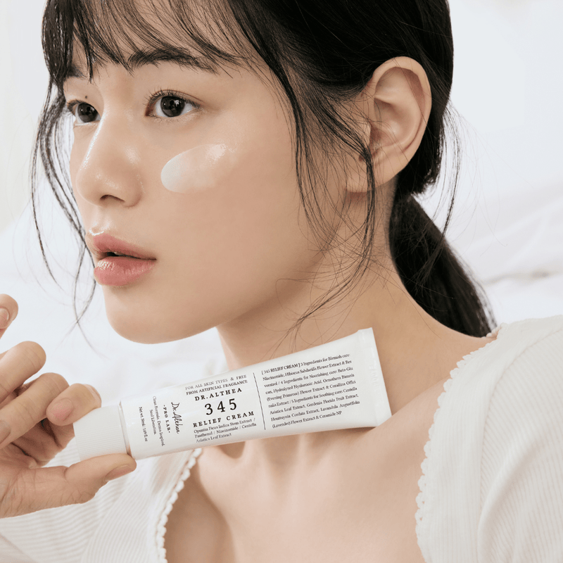 Dr. Althea 345 Relief Cream – Nutrient-Rich Gel Cream for Hydration, Soothing, and Skin Tone Correction.