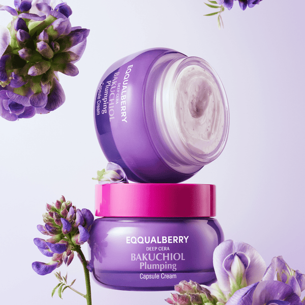 Eqqualberry Bakuchiol Cream 50ml — vegan retinol alternative for smooth, youthful skin