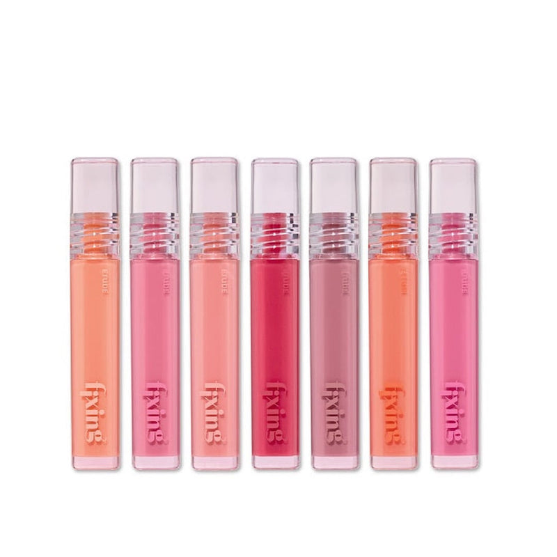 Etude Glow Fixing Tint – long-lasting K-beauty lip tint for a radiant, glossy finish in trending Korean makeup shades