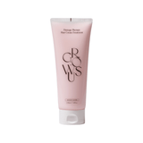 Pink Korean hair cream treatment tube with 'GROWUS' branding on a white background