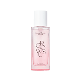 Korean Hair Oil - Pink bottle of 'Growus' damage therapy hair oil on a white background