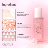 Growus Hair Oil for Damaged Hair – Silky, non-greasy styling oil that strengthens and hydrates with 7 types of collagen