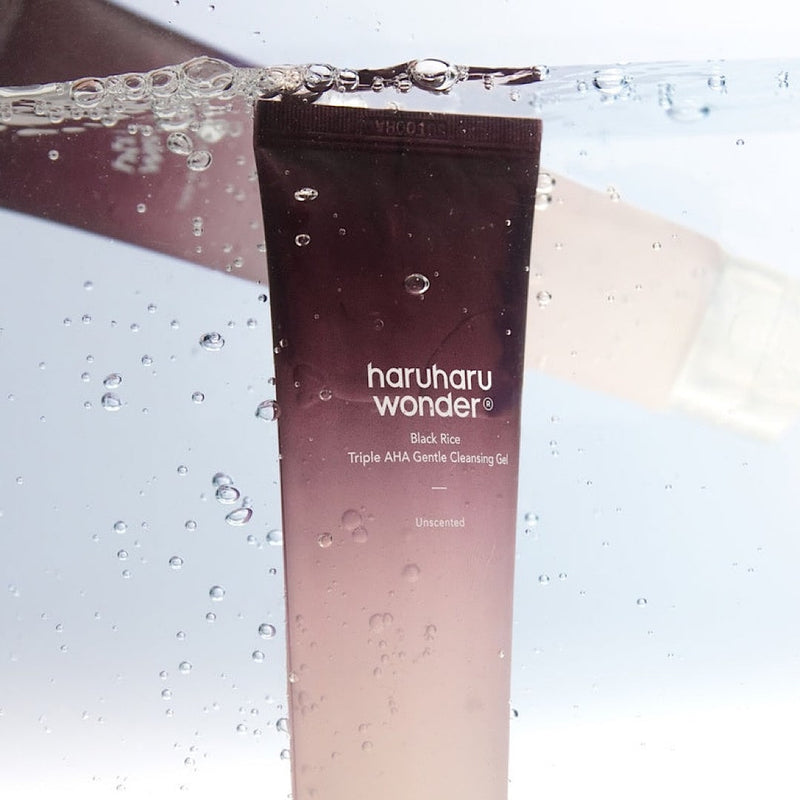 haruharu wonder black rice moisture 5.5 soft cleansing gel