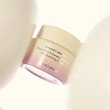 Vegan fragrance-free Korean face cream with black rice extract and ceramides for soft, plump, healthy skin.