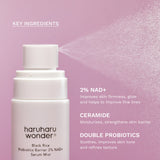 Haruharu Wonder Black Rice Probiotics Barrier 2% NAD + Serum Mist 80ml