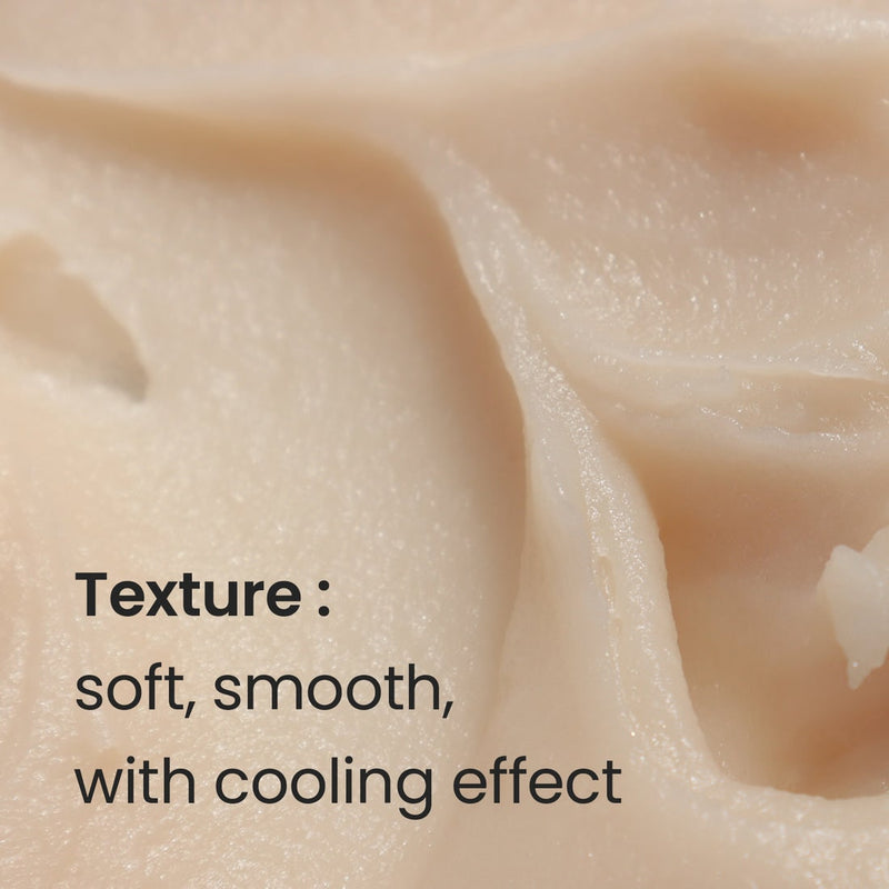 Heimish wash-off mask for sensitive skin, enriched with centella asiatica and licorice root extract