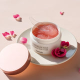 Heimish Bulgarian Rose Hydrogel Eye Patches Korean eye masks for brightening and hydrating tired under-eyes