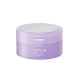 Hwarang Bellflower Cleansing Balm with guaiazulene and panthenol for gentle makeup removal and soothing cleansing