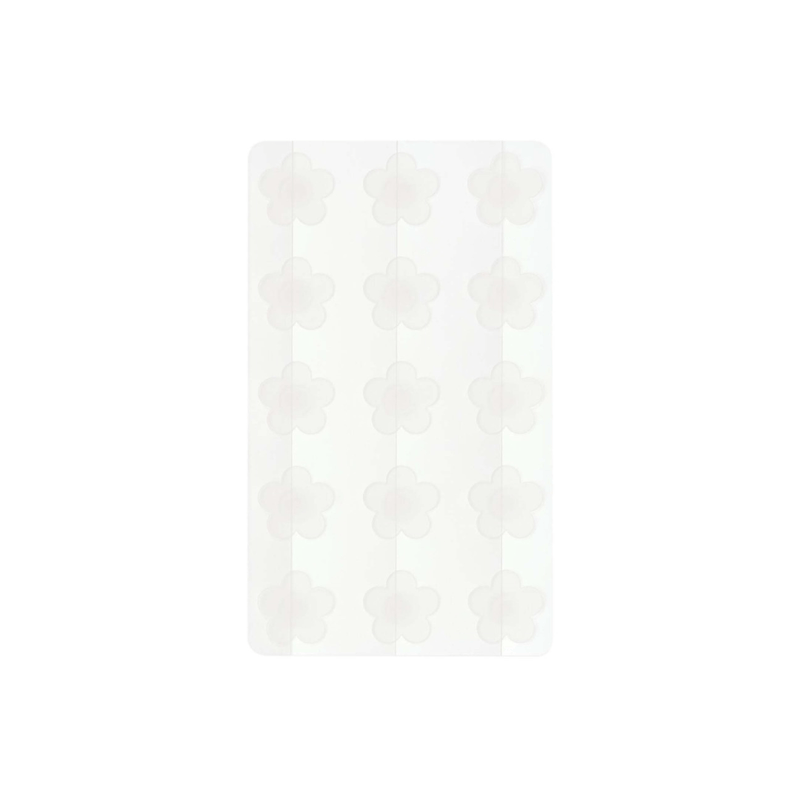 Hwarang Bellflower Night Patch floral-shaped hydrocolloid patch for overnight acne and irritation care